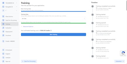 Navigable AI gallery image
