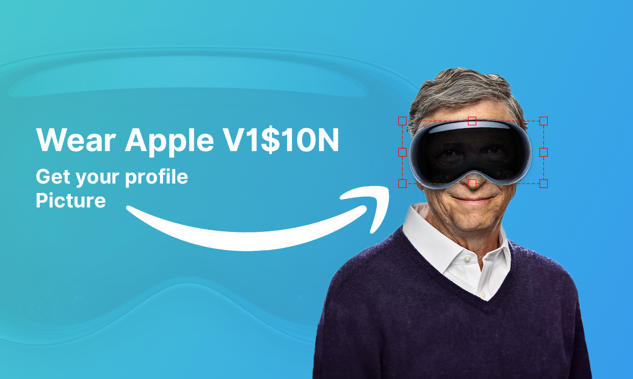 Tragen Sie Apple Vision - Verwandeln Sie Ihren Look mit Apple Vision, probieren Sie es an Medien 3