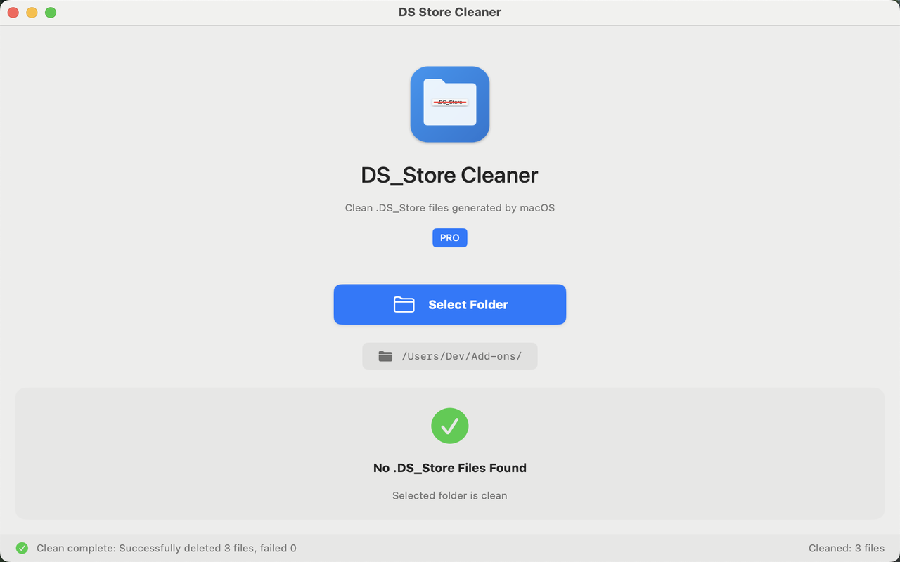 DS Store Cleaner - De eenvoudigste manier om .ds_store -bestanden op uw Mac schoon te maken media 4