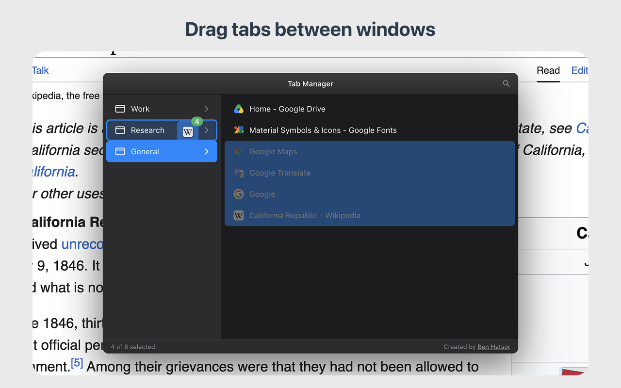 Tab Manager gallery image