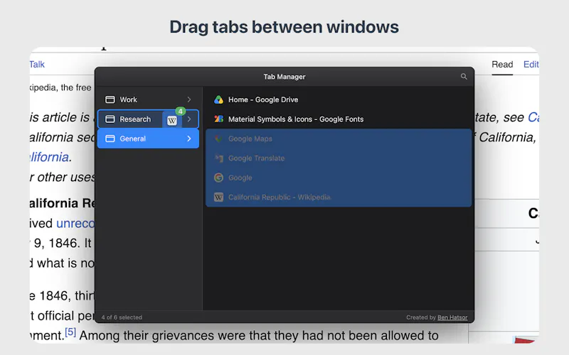 Tab Manager screenshot 4