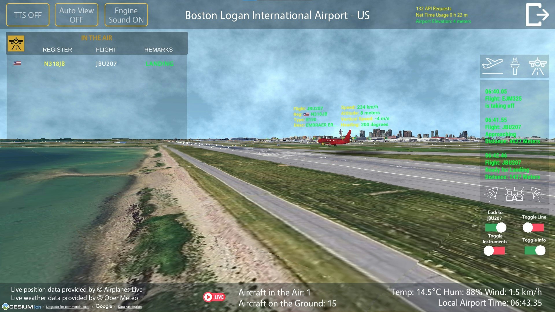Airport Live Traffic Viewer gallery image