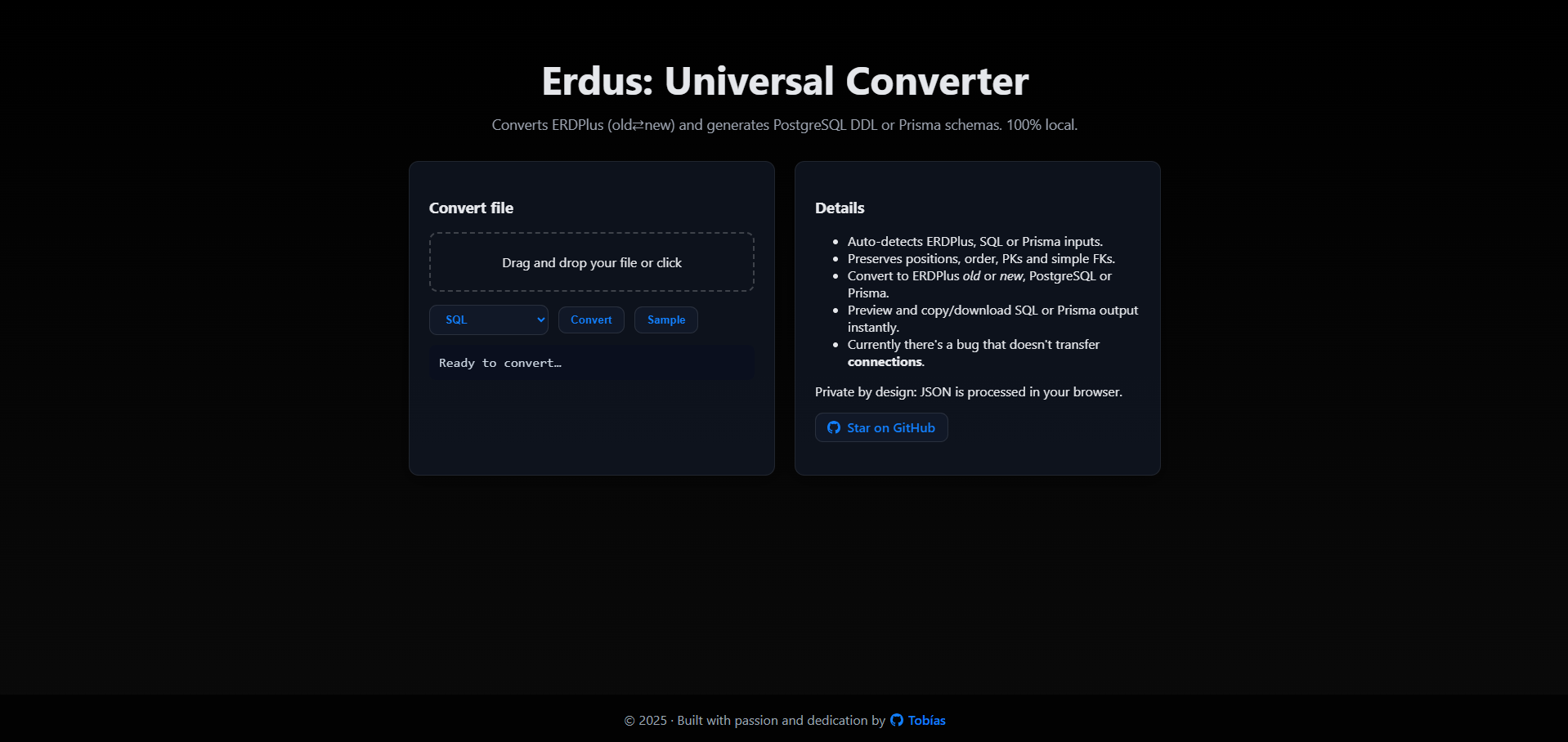 Erdus - Convertidor universal media 3