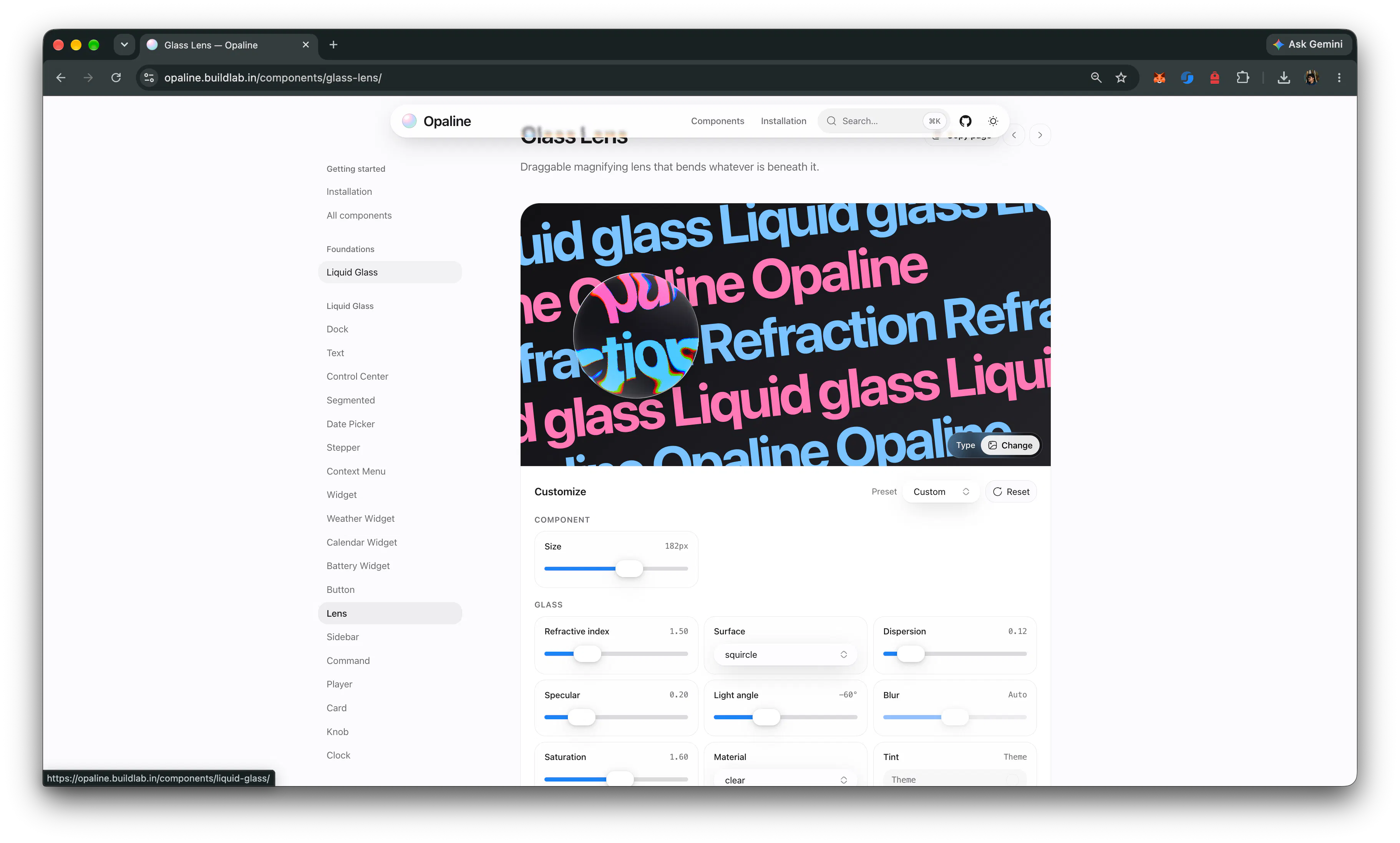 Opaline screenshot 3