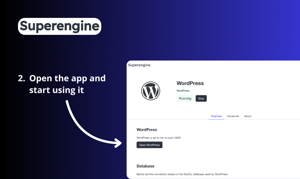 Superengine - Screenshot 4 showing product features and functionality