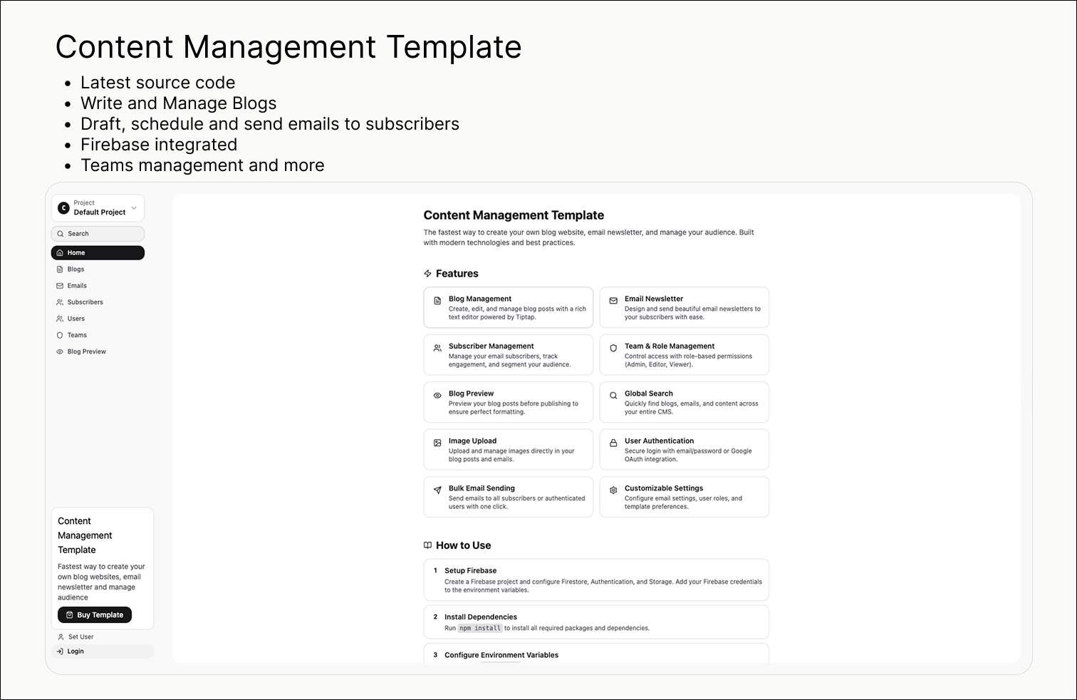 gettemplate - Screenshot 5 showing product features and functionality