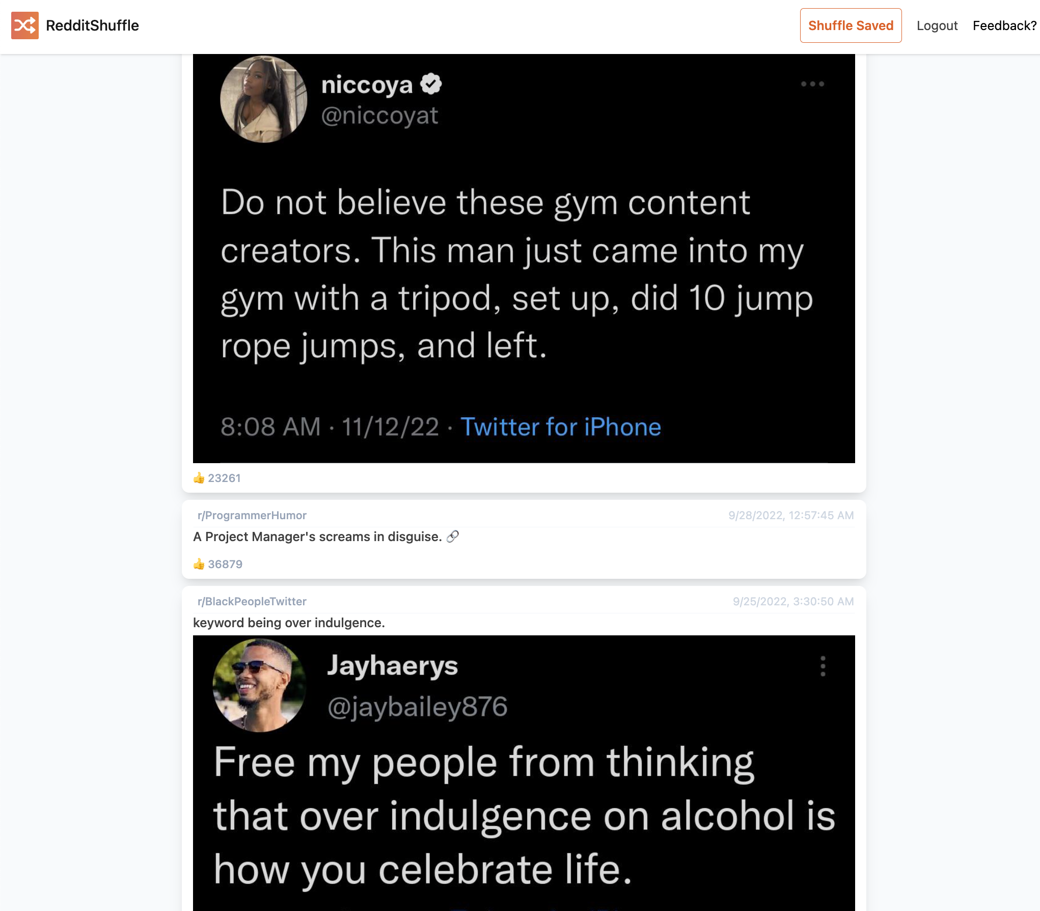 Redditshuffle media 2