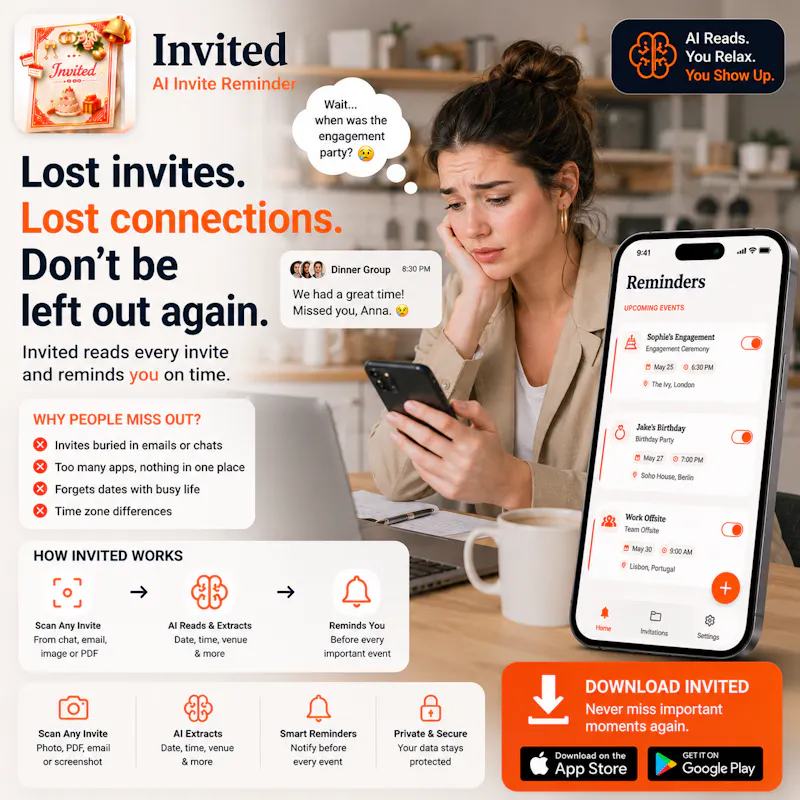 Invited - AI Invite Reminder screenshot 3