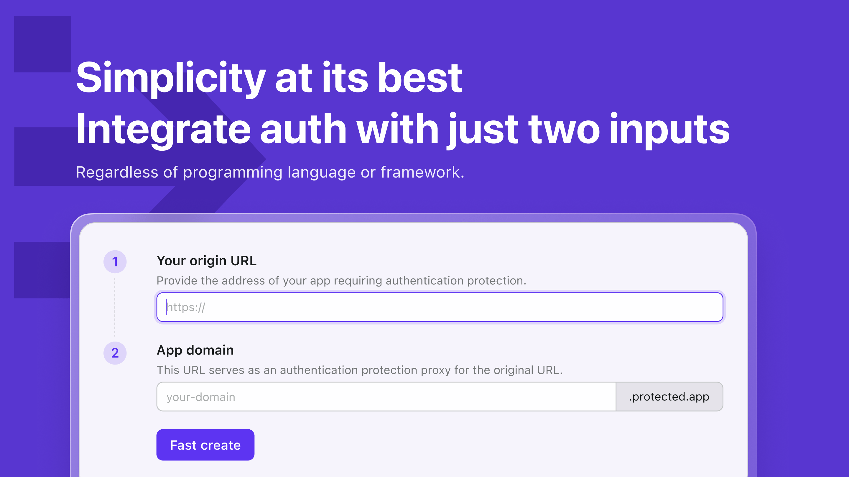 Protected App by Logto media 2