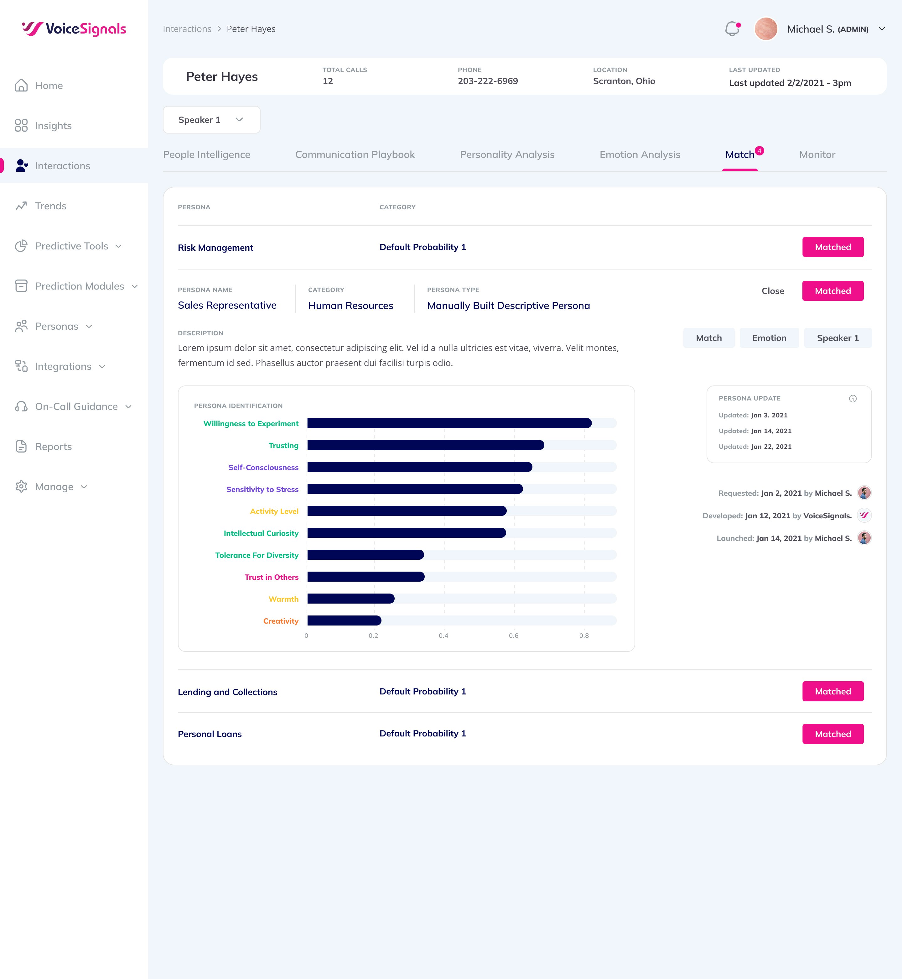 VoiceSignals People Intelligence  gallery image