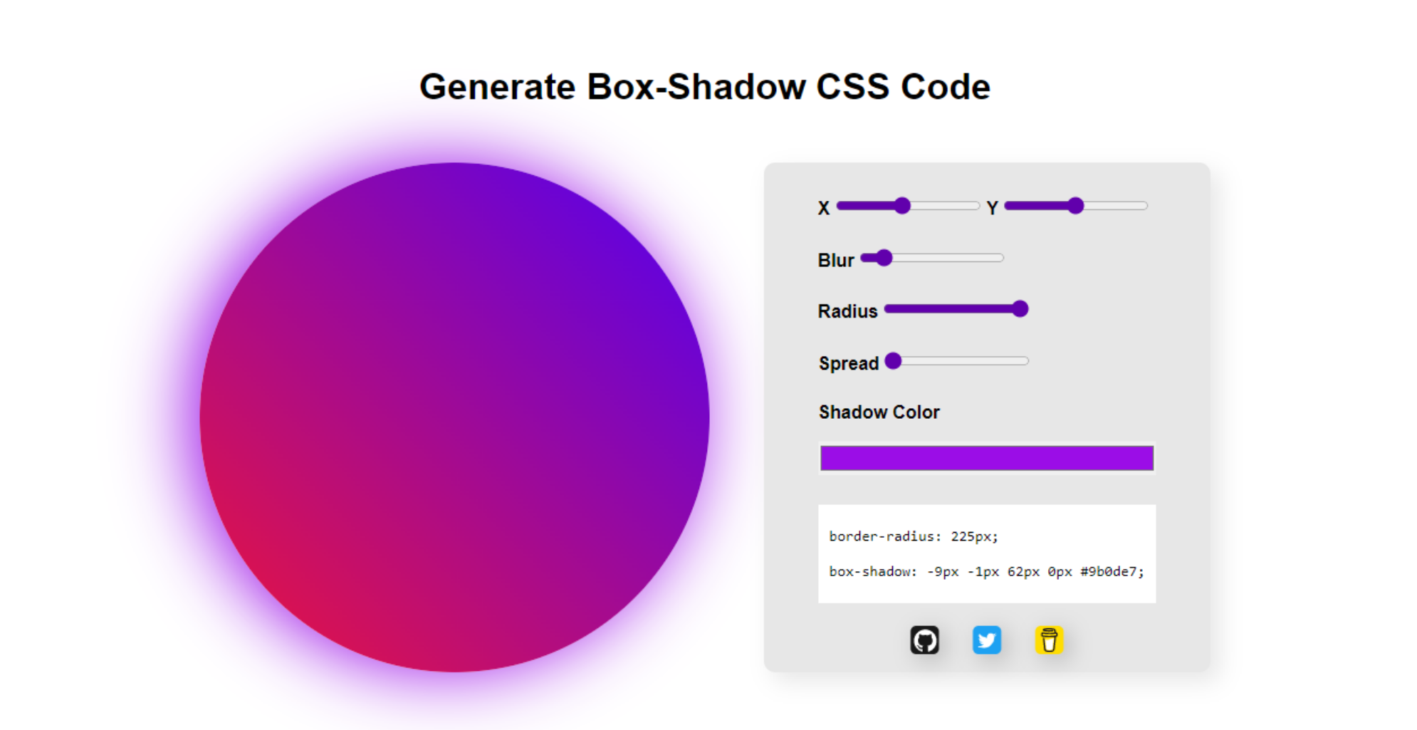 Penjana Kod Box-Shadow CSS media 4