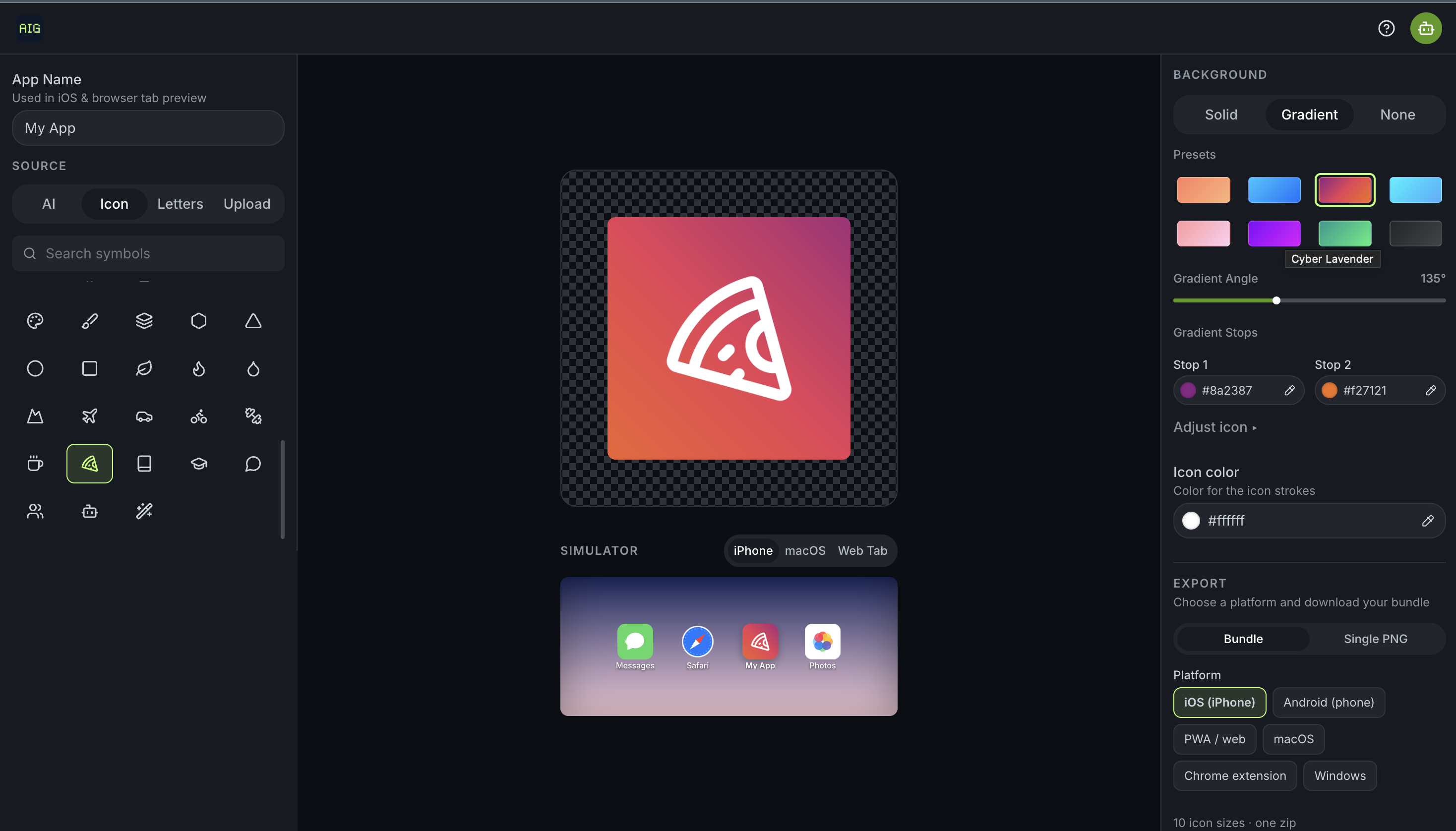 App Icon Generator gallery image