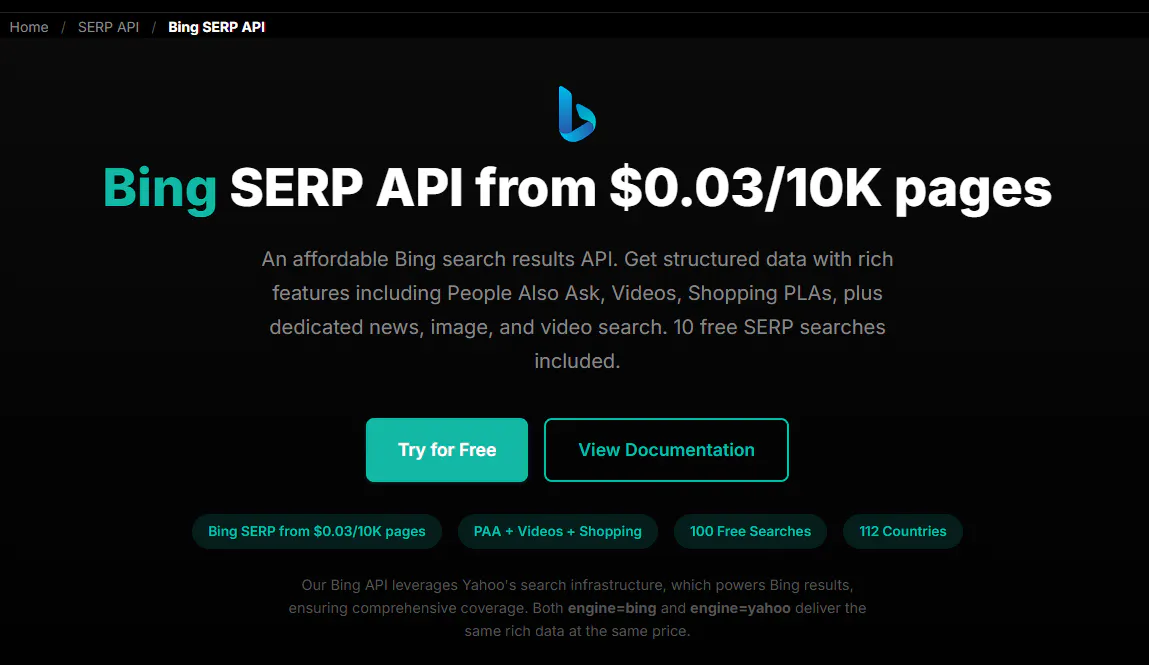 Serpent API gallery image