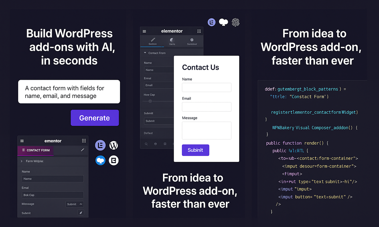 Média Modufier - De l'idée au complément WordPress, plus rapidement que jamais. 1