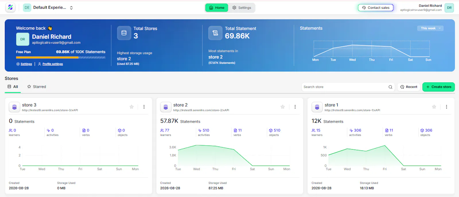 Sereni LRS screenshot 2