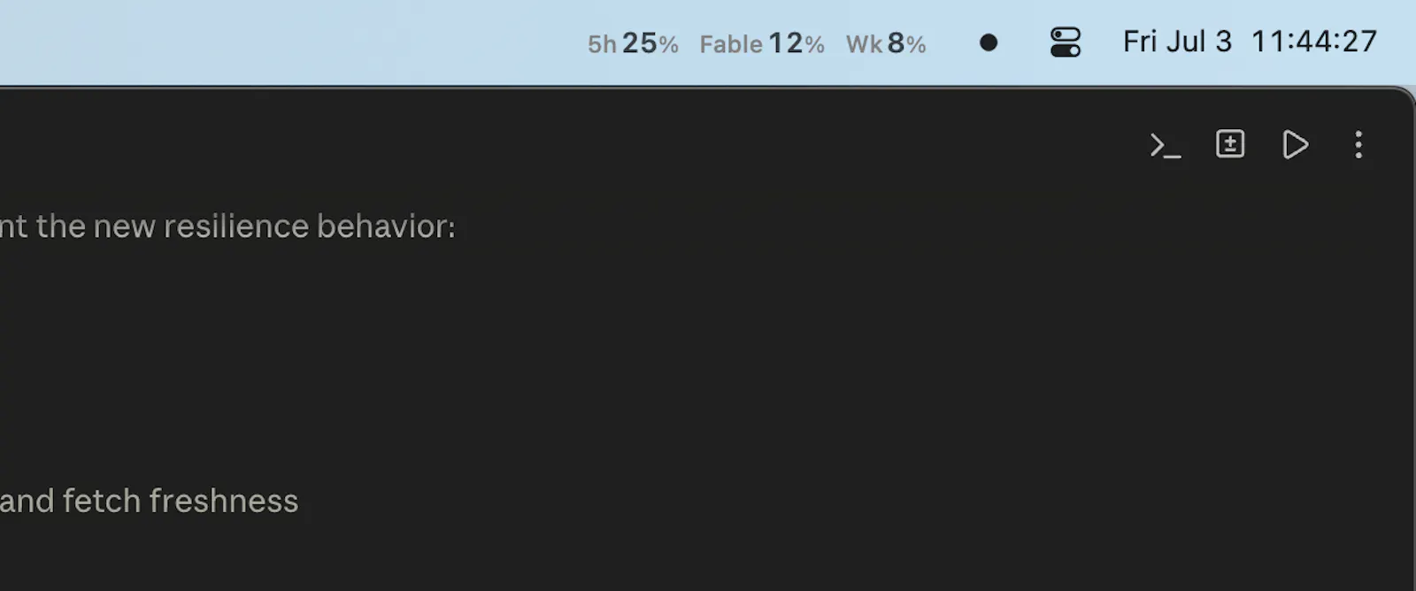 LimitBar screenshot 3