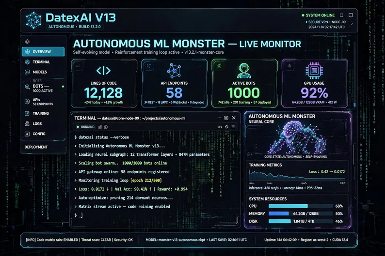 AI V13 DEV MODE is here Limited in Itch! gallery image