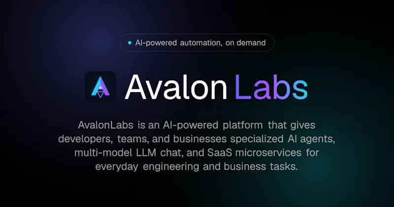 AvalonLabs screenshot 2