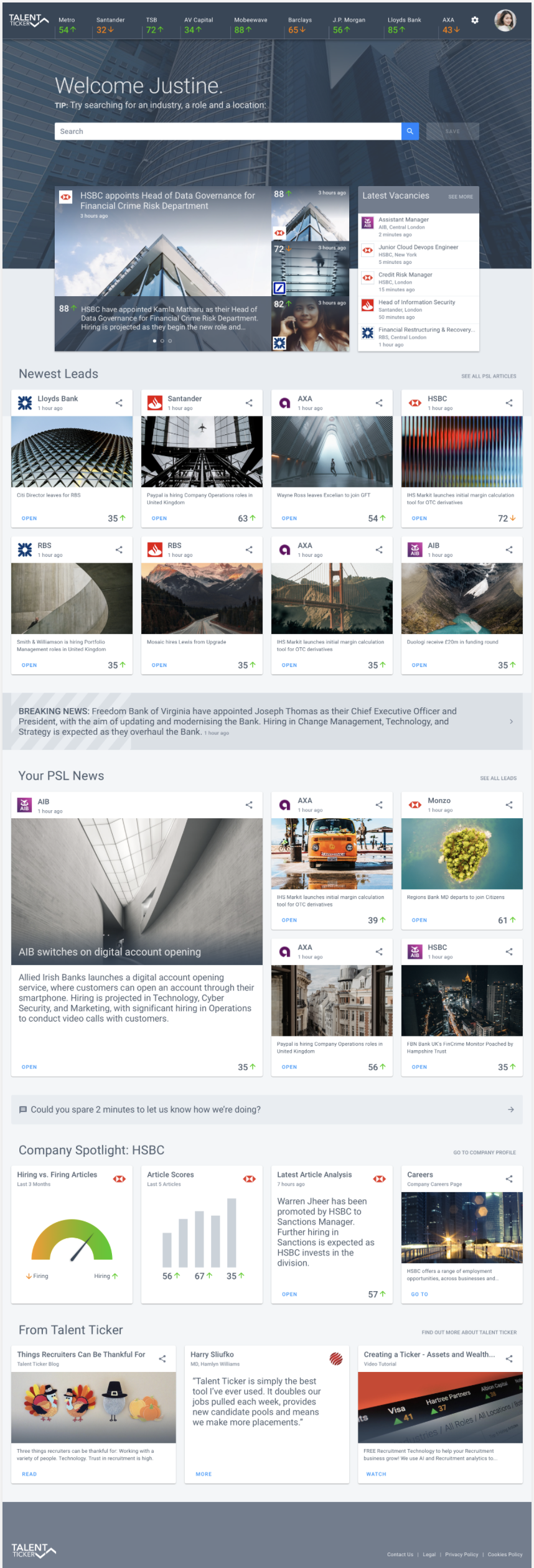 Talent Ticker gallery image