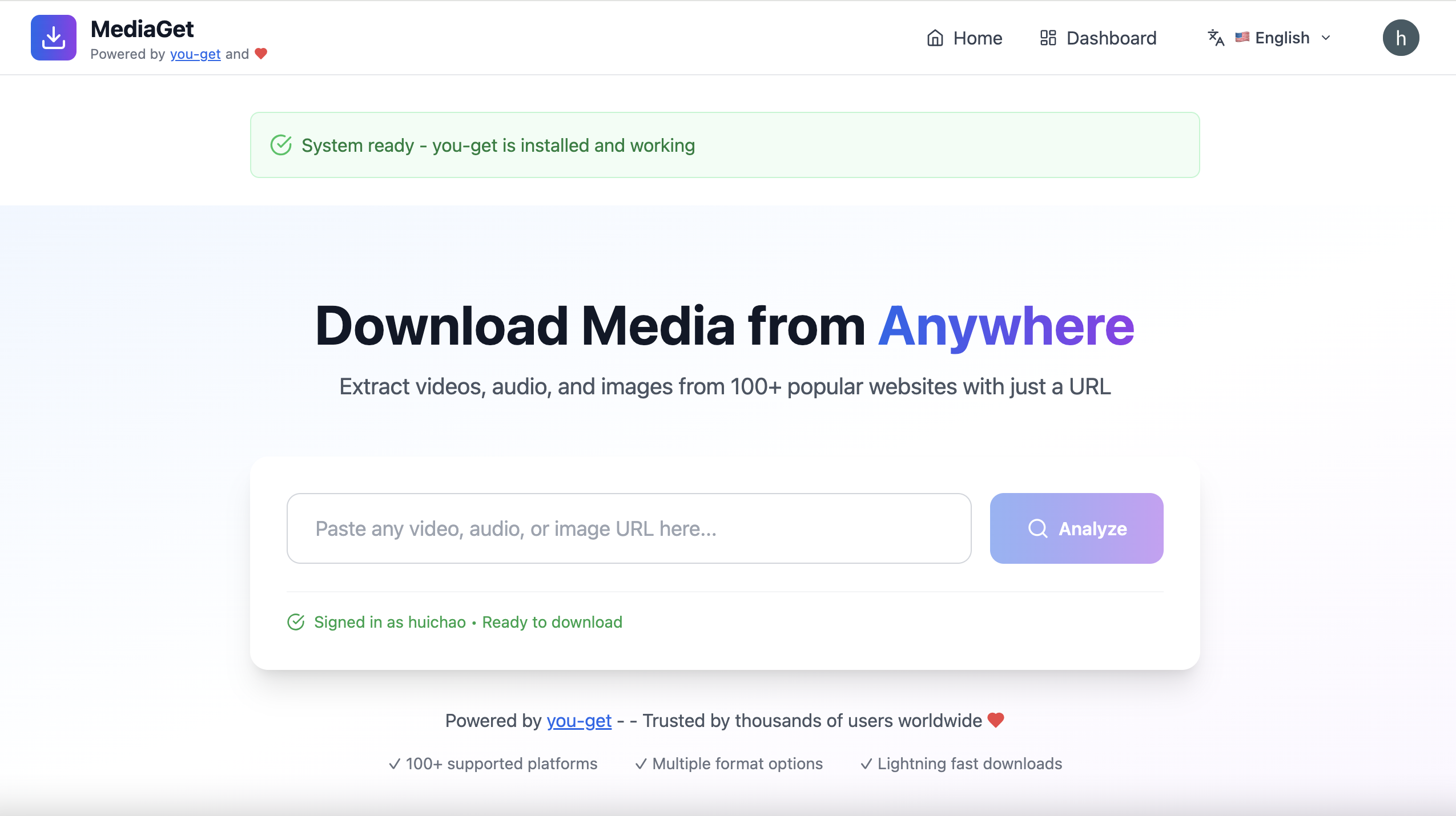Mídia 1 de Baixe mídia de qualquer lugar em segundos - 🚀 Um URL.Possibilidades infinitas.