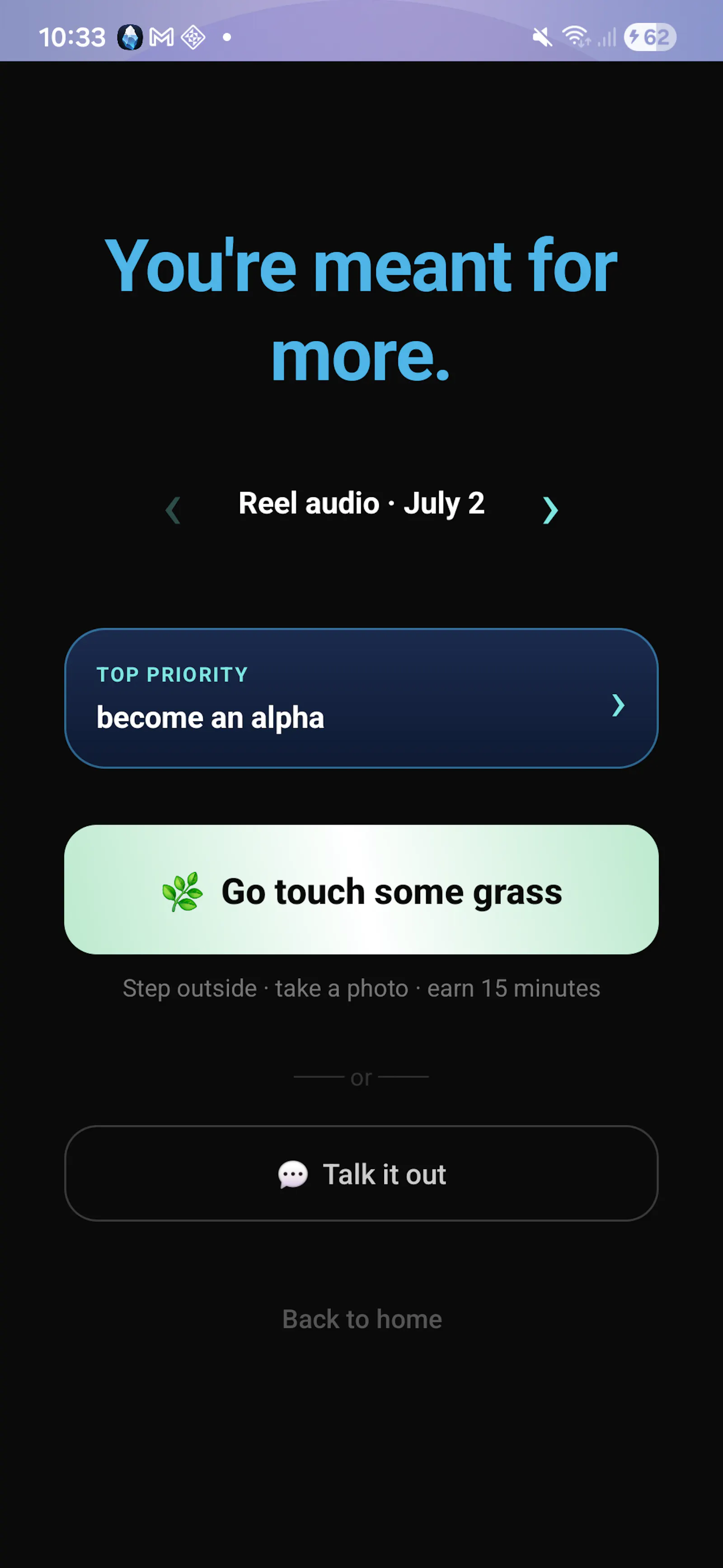 Meant for More. break the scroll screenshot 3