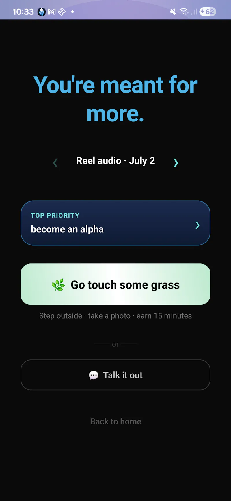 Meant for More. break the scroll screenshot 3