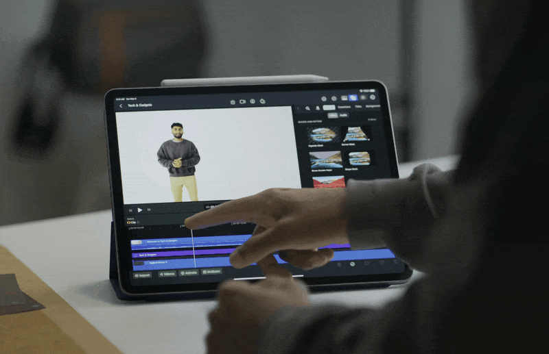 Final Cut Pro สำหรับ iPad - นำสตูดิโอทั้งหมดของคุณไปถ่ายทำ media 5