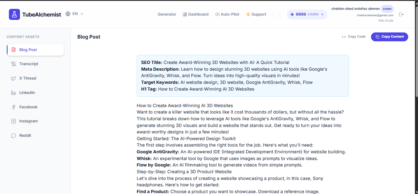 TubeAlchemist gallery image