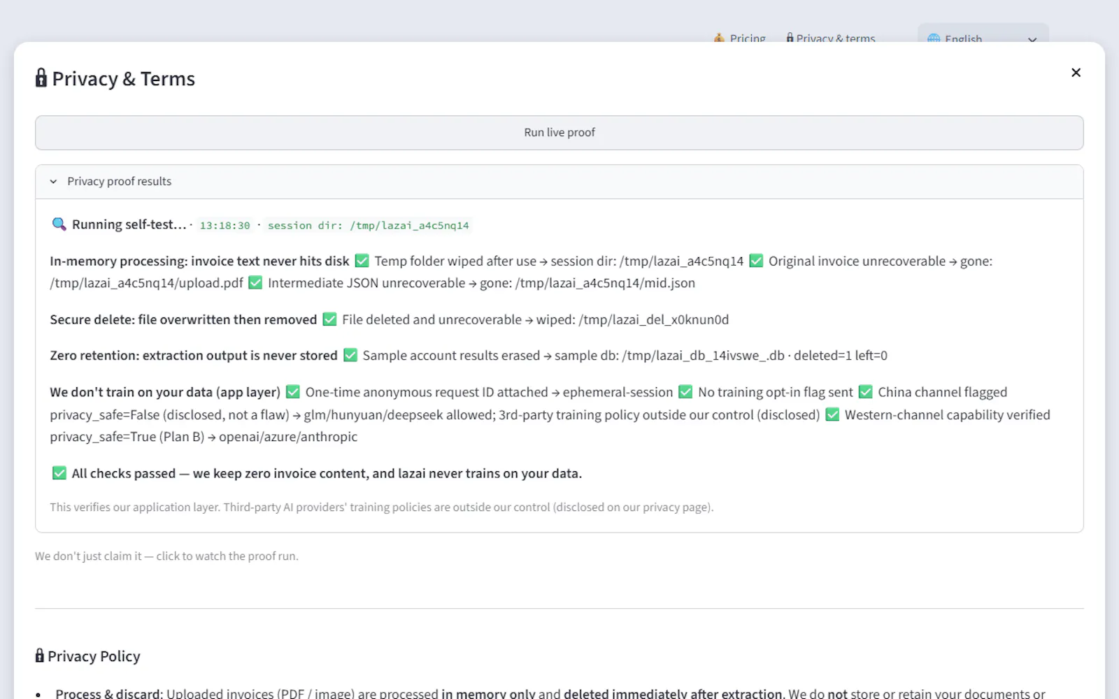 LazaiExtractor screenshot 2