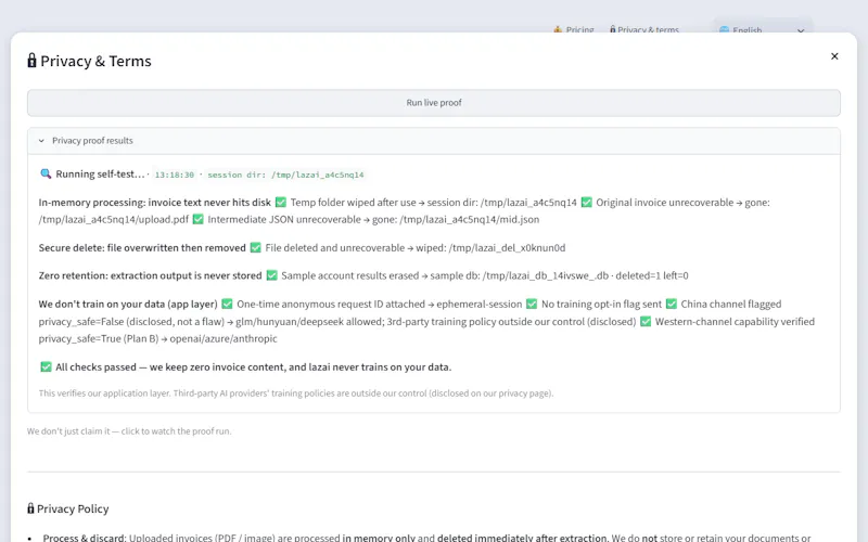 LazaiExtractor screenshot 2