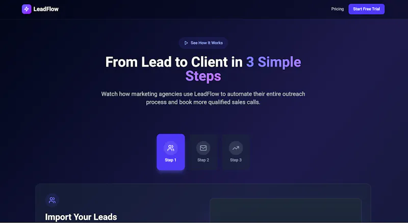 LeadFlow Technology screenshot 2