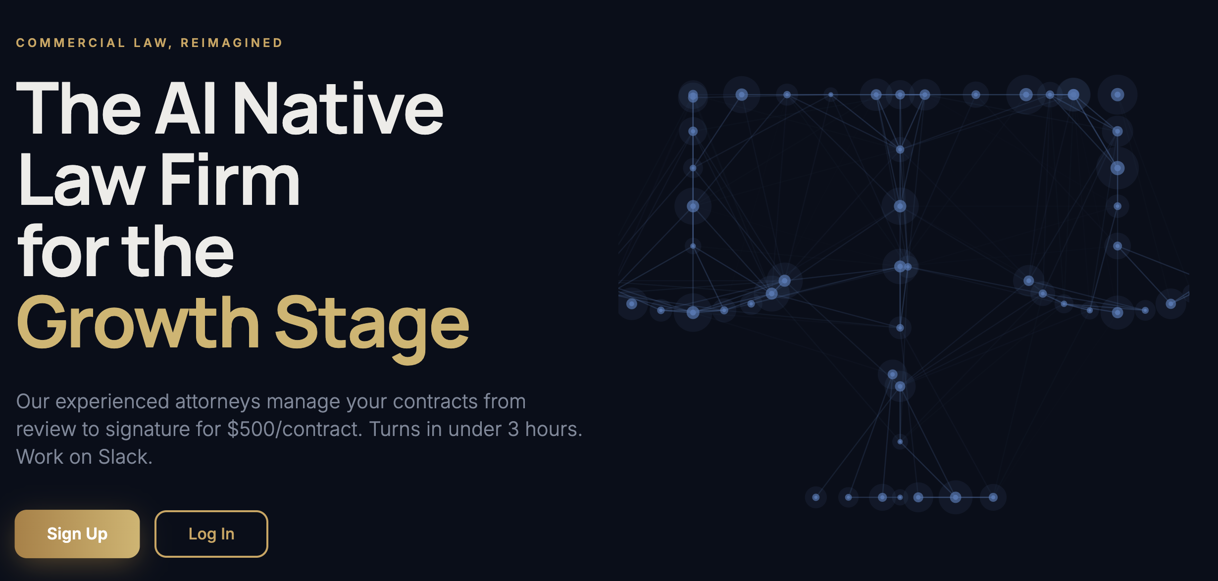 General Legal - Main product screenshot demonstrating key features and user interface