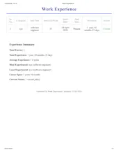 Online Work Experience Calculator gallery image
