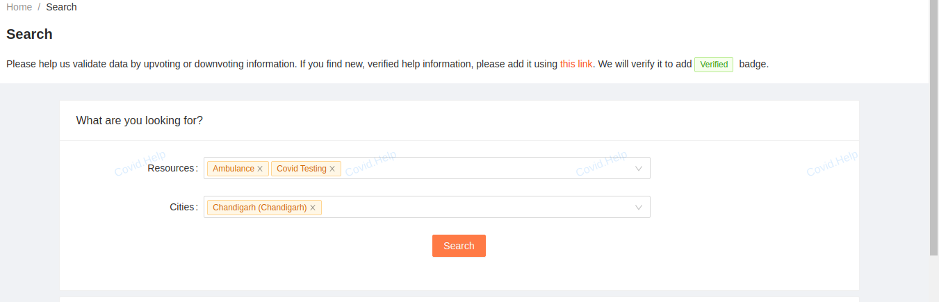 Covid.Help gallery image