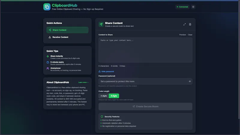 ClipboardHub screenshot 2