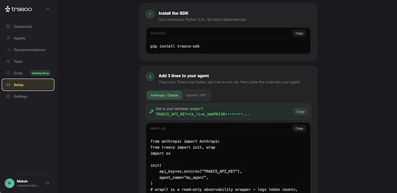 Traeco screenshot 3