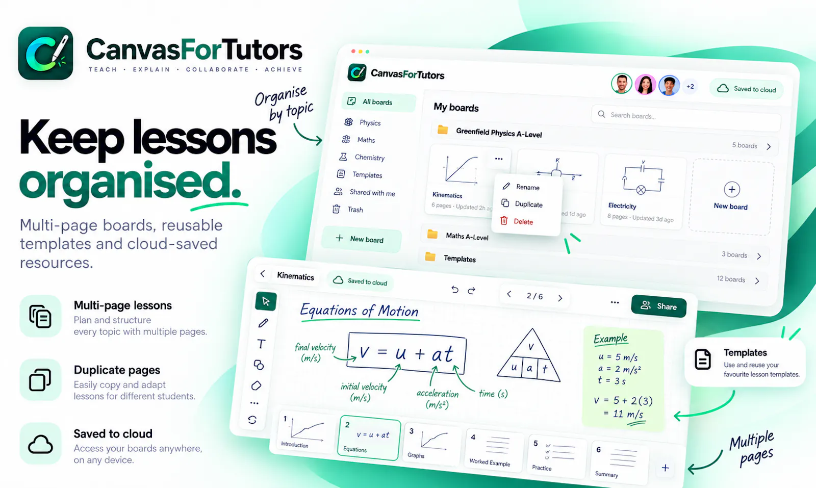 CanvasForTutors screenshot 4