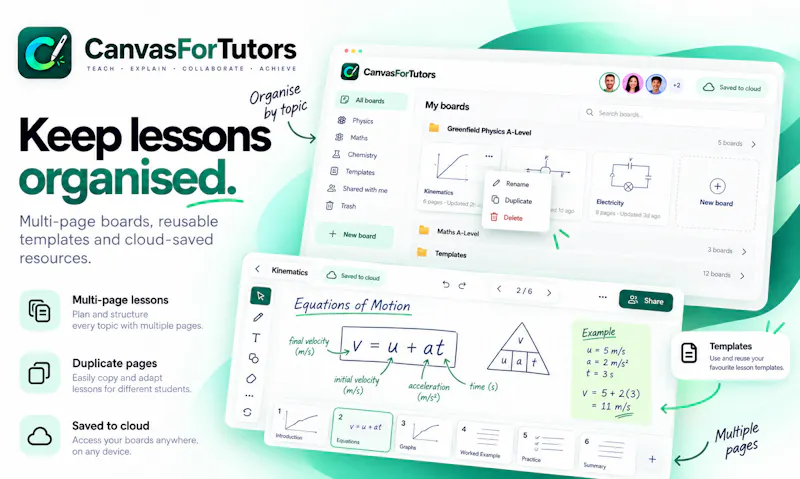 CanvasForTutors screenshot 4