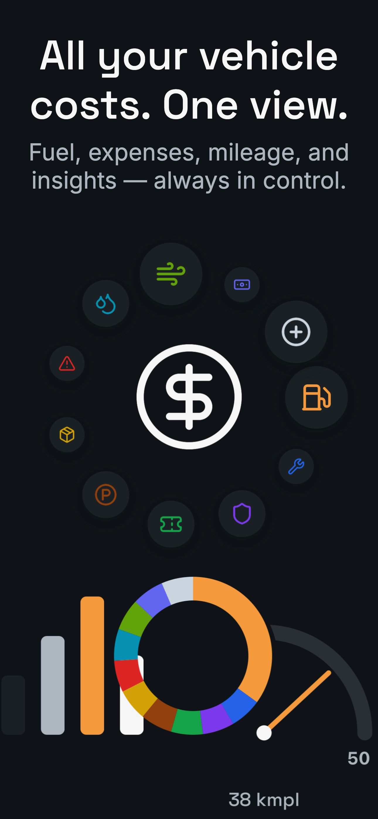 Leeway 1.2 – Beyond Fuel Tracking - Main product screenshot demonstrating key features and user interface