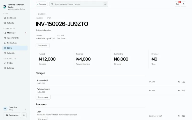 RizCare screenshot 3