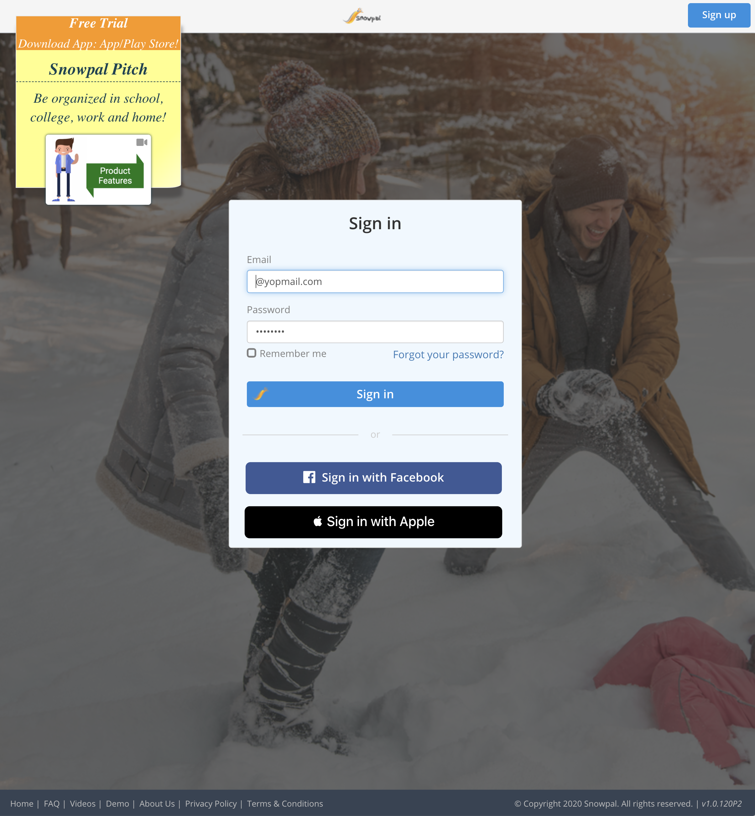 Snowpal Pitch gallery image