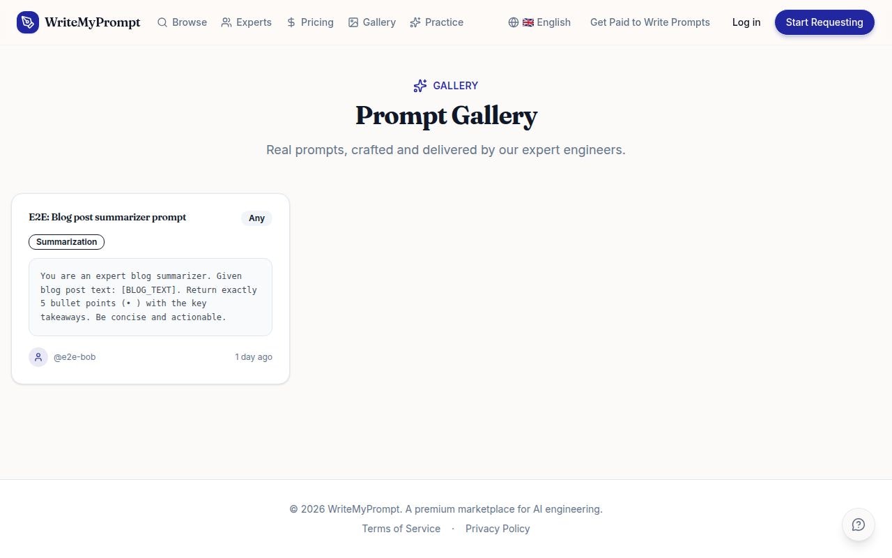 WriteMyPrompt gallery image