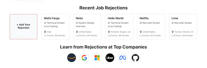 Rejections.fyi gallery image