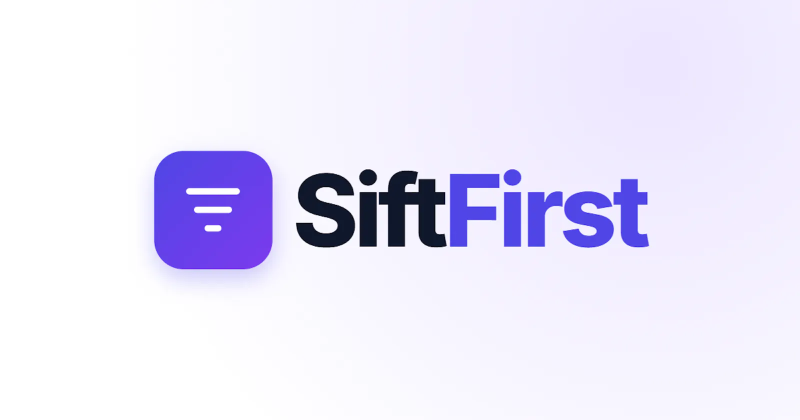 SiftFirst screenshot 2