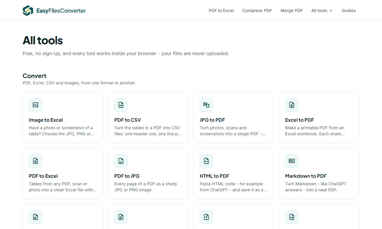 EasyFilesConverter gallery image