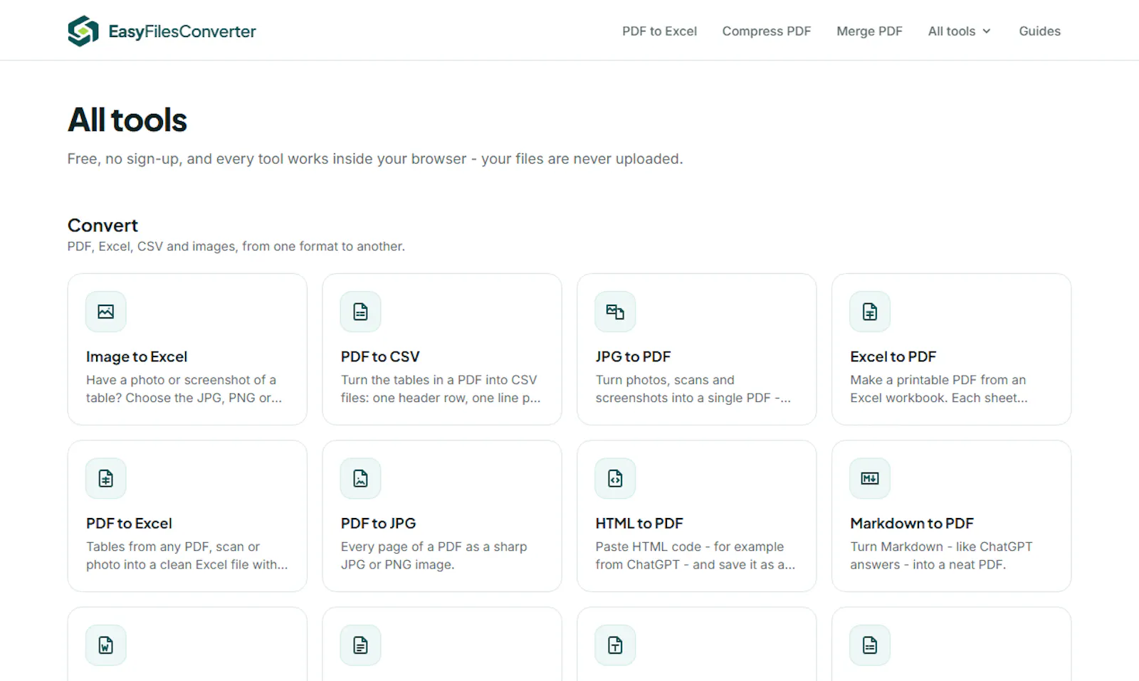 EasyFilesConverter screenshot 2