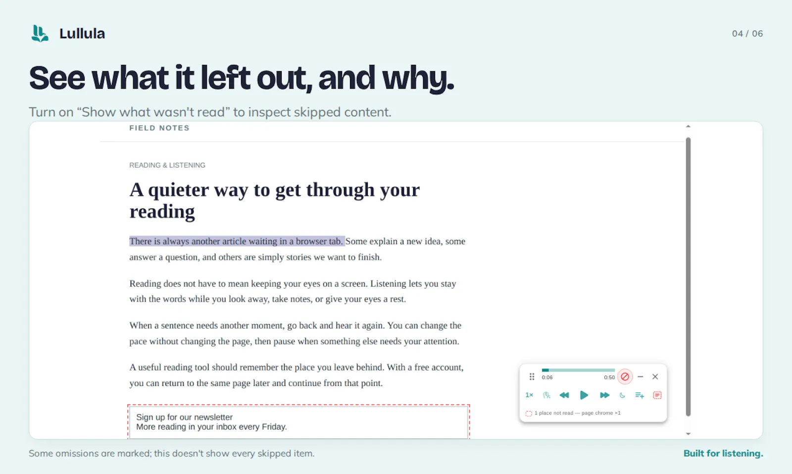 Lullula screenshot 5