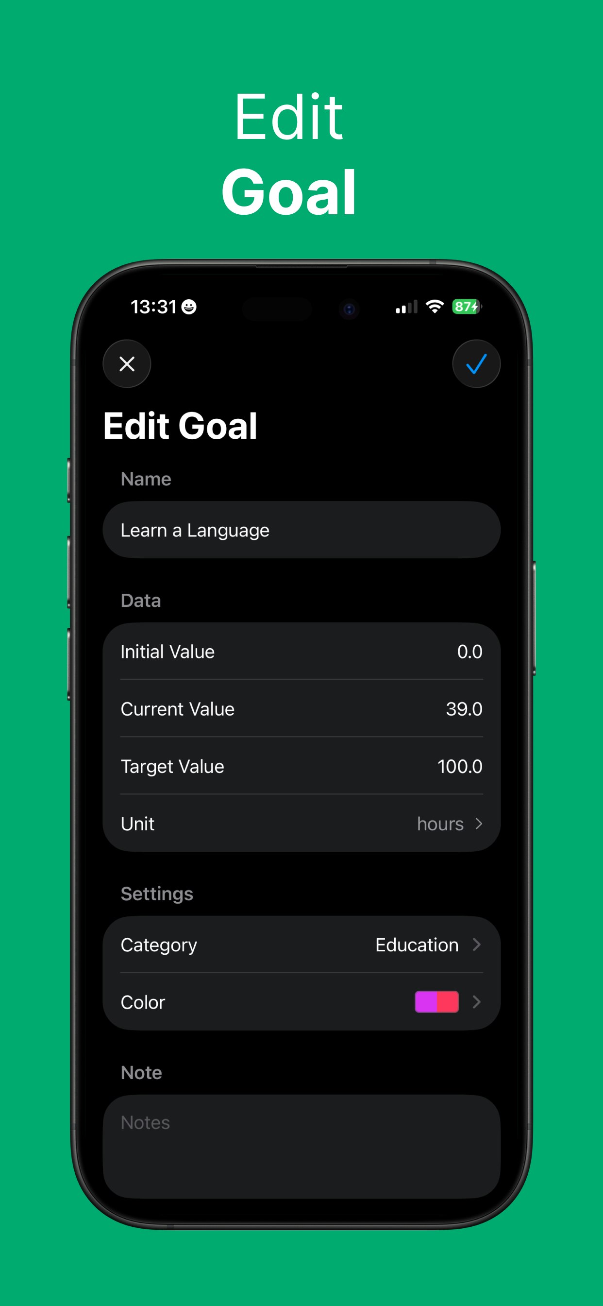 Goal Habit Tracker - Daily gallery image