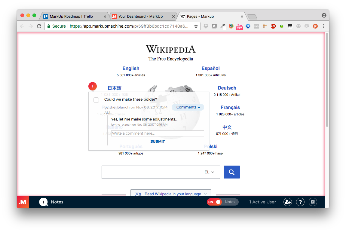 MarkUp Machine gallery image