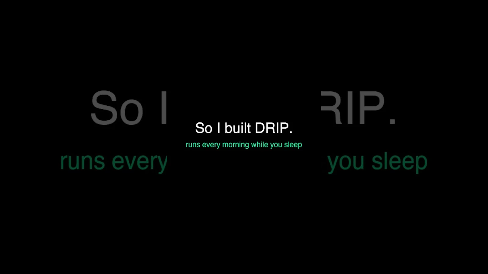D.R.I.P. screenshot 1 (video preview)